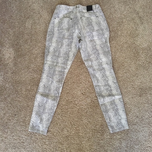 Snake Skin Print Jeans. Similar to Bohme -$46 - Picture 2 of 4